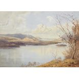 †BERNARD EYRE WALKER (1886-1972) LAKE DISTRICT LANDSCAPE signed, watercolour, 37 x 52.5cm++Good