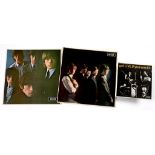 ROCK AND POP. VINTAGE VINYL RECORDS, COMPRISING THE ROLLING STONES AND THE ROLLING STONES 2, BOTH