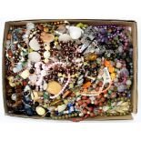 MISCELLANEOUS COSTUME JEWELLERY, MAINLY NECKLACES