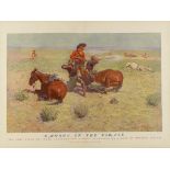 REMINGTON, FREDERIC - DONE IN THE OPEN, DRAWINGS BY FREDERIC REMINGTON with an Introduction and