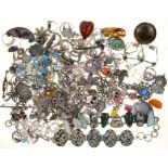 MISCELLANEOUS SILVER JEWELLERY, 880G++GOOD CONDITION