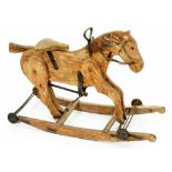 A ROCKING HORSE, C1930'S