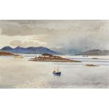 †ROLAND VIVIAN PITCHFORTH, RA, ARWS (1895-1982) LOCHALSH signed, watercolour, 29.5 x 46.5 and a