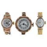 THREE LADY'S WRISTWATCHES, TO INCLUDE SMITHS AND AVIA ++SOME WEAR TO SMITHS DIAL FACE