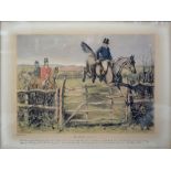 SUTHERLAND, AFTER DEAN WOLSTENHOLME, FOX HUNTING, A SET OF FOUR AQUATINTS, AFTER THE 19TH C