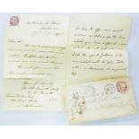 A VICTORIAN HANDWRITTEN RECEIPT FOR A CHEQUE FOR £1910 12S 6D, IN RESPECT OF STOCK PURCHASED, 29