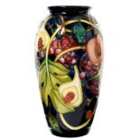 A MOORCROFT QUEEN'S CHOICE VASE, DESIGNED BY EMMA BOSSONS, 2000, 25CM H, IMPRESSED AND PAINTED