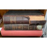 THREE ATLAS, INCLUDING THE HARMSWORTH ATLAS AND GAZETTEER