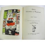 BLANCH MCMANUS (ILLUSTRATOR) AND L CARROLL, ALICE'S ADVENTURES IN WONDERLAND, ILLUSTRATED IN RED,