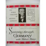 GERMAN, THIRD REICH, PROPAGANDA. A PRINTED BOOKLET OF "AN ENTIRELY NEW AND NOVEL CINEMA AND