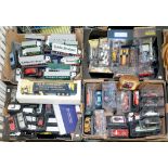 MISCELLANEOUS MODELS, INCLUDING EDDIE STOBART HAULAGE TRUCKS, TRACTORS, FIRE ENGINES, ETC
