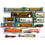 A COLLECTION OF CORGI DIECAST HEAVY GOODS VEHICLES, BOXED AND SEVERAL EMPTY BOXES