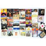 ROCK AND POP. A COLLECTION OF VINTAGE VINYL LP AND 45 RPM RECORDS