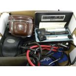 A KODAK RETINETTE 1B ROLL FILM CAMERA AND A QUANTITY OF GENERAL PRACTITIONERS MEDICAL INSTRUMENTS,