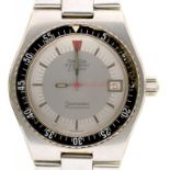 AN OMEGA SEAMASTER CHRONOMETER ELECTRONIC F300HZ WRISTWATCH, 42 MM DIAM++NOT RUNNING, WORKINGS