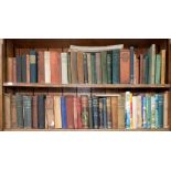 TWO SHELVES OF MISCELLANEOUS BOOKS