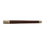 AN ENGLISH NICKEL PLATED BRASS 1 5/8 INCH REFRACTING TELESCOPE, DOLLOND, LONDON, 19TH C single