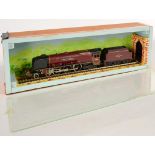 A WRENN OO GAUGE MODEL OF THE 4-6-2 BR LOCOMOTIVE "CITY OF LONDON" AND TENDER