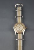 Tylex, a 1950's stainless steel wrist watch,