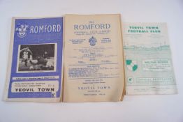 Seventy football and rugby programmes, 1970's-2000's,
