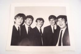 Seventeen black and white Beatles photographs, published by Nancy Miller Associates,