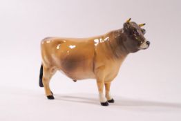 A Beswick model of a Jersey bull champion, 'Dunsley Coyboy',