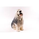 A Beswick fireside model of an Old English Sheepdog, model 2232, impressed marks,