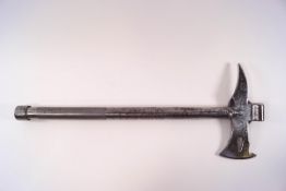 A 20th century Fireman's axe with replacement handle