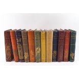 Andrew Lang, a set of twelve Fairy Books, published by Longman's & Co, Brown 1904, Pink 1918,