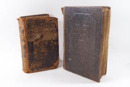A 1781 copy of The English Dictionary,