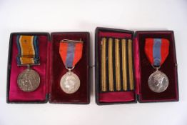 A WWI George V medal named to 204902 PTE H ANSCOMBE R W KENT, cased,