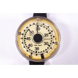 A vintage diver's wrist depth gauge