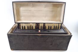 A late 19th century Harmonifluter or flutina by M.