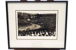 Motor Racing, a 1930's Motor Race in UK, photograph, limited edition 13/21,