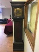An early 18th century 30 hour oak longcase clock by Joseph Carswell, Hastings,