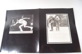 A collection of approximately 80 sporting photographs by Phil Sheldon, some annotated to reverse,