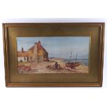 Francis B Tighe, Coastal landscape, watercolour, signed and dated 1911 lower left, 17.