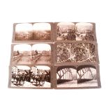 A quantity of First World War stereoscopic cards