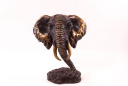 After Milo, elephants head, bronze, 20.