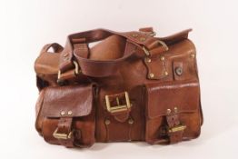 A Mulberry 'Roxanne' style leather shoulder handbag