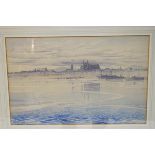 H McDowall, Palma de Mallorca, watercolour, signed lower left, 28.