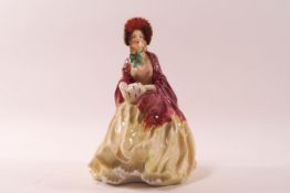 A Royal Doulton figure, Her Ladyship, printed marks in green,