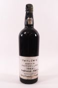 One bottle of Taylor's Quinta de Vargellas vintage port