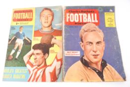 A box of 'Goal' 1960's football magazines