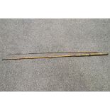 A 1930's roach fishing rod, given as a Champion rod from The News of the World competition,