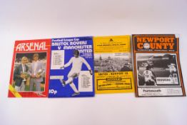 A quantity of West Country sporting ephemera,