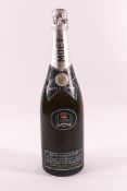 A 1977 Silver Jubilee bottle of Moet & Chandon champagne