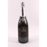 A 1977 Silver Jubilee bottle of Moet & Chandon champagne