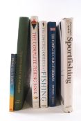 Six angling books including Mr Crabtree's Fishing with the Experts,