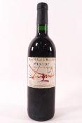 One bottle of Baron Philippe de Rothschild Merlot vin de Pays D' Oc,